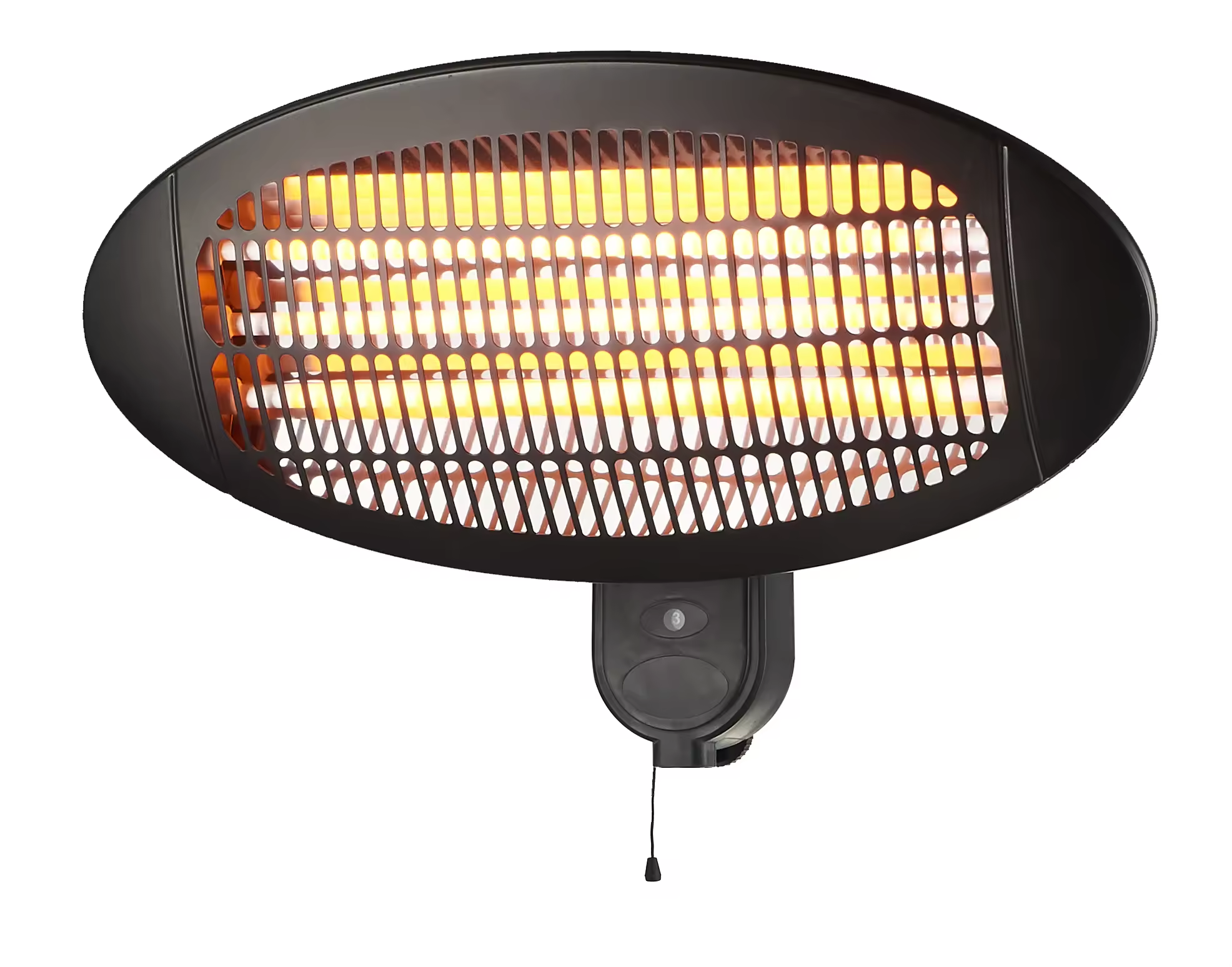 Gold tube infrared heater