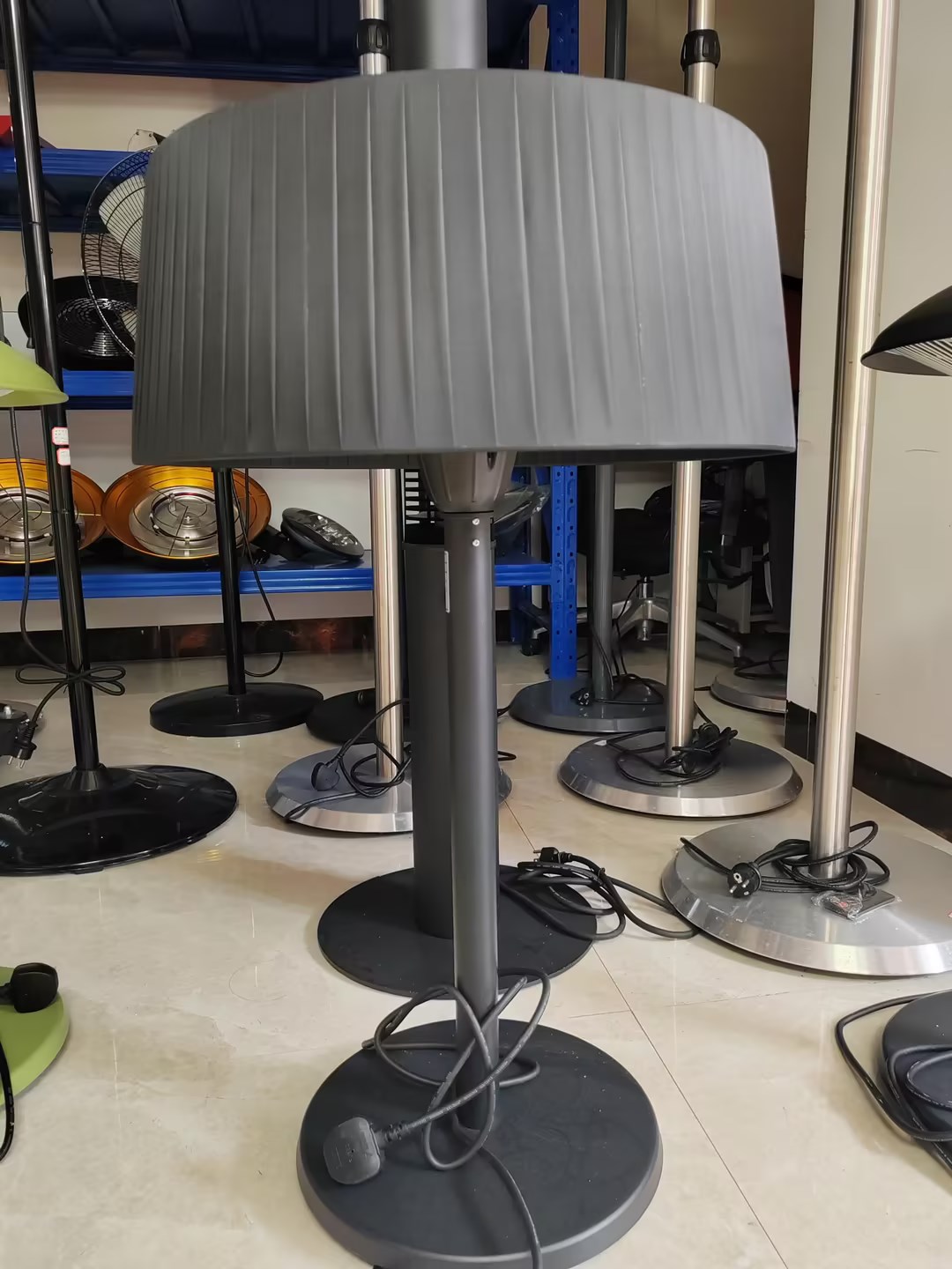 Chauffage infrarouge au plafond élevé