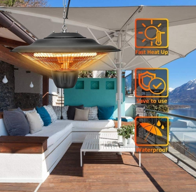 Electric outdoor heater waterproof