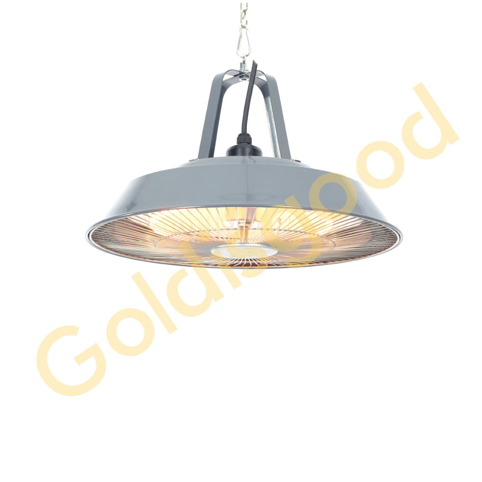 Wall mounted outdoor heater